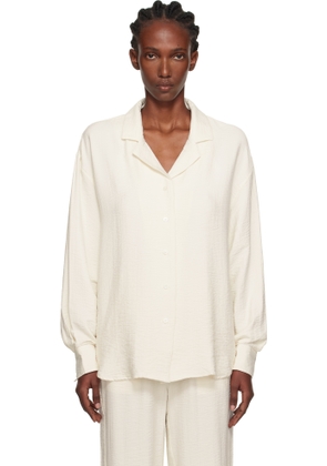 Holzweiler White Summer Relaxed Shirt