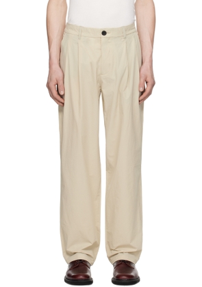 NORSE PROJECTS Beige Benn Travel Light Trousers