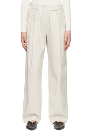 Rosetta Getty Grey Cotton Trousers