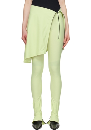 JOHANNA PARV Green Skirt Trousers