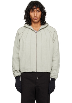 Tondolo Taupe Hooded Jacket