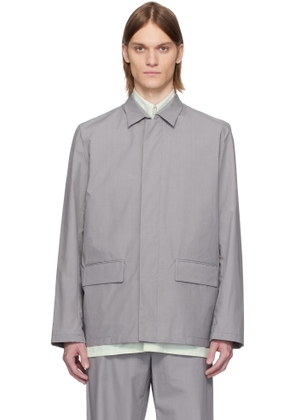 Rier Gray Waxed Cotton Jacket
