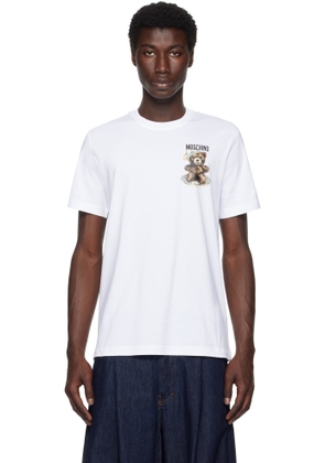 Moschino White 'Moschino Teddy Bear' T-shirt
