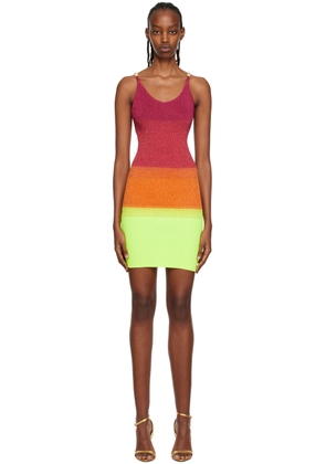 GCDS Multicolor Degradé Minidress