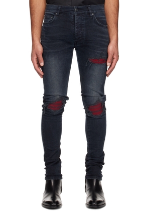 AMIRI Indigo Ultrasuede MX1 Jeans