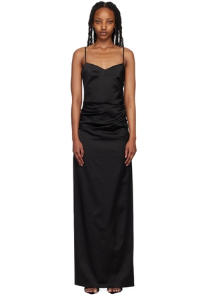 Gauge81 Black Vona Maxi Dress