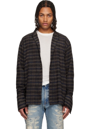 424 Brown Flannel Shirt
