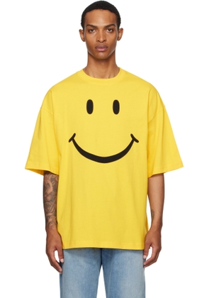 Moschino Yellow Organic Cotton Smiley® T-shirt