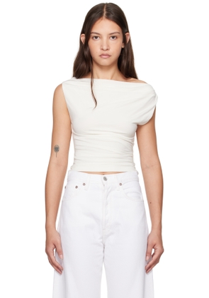 BEC + BRIDGE Off-White Odesse Boat Neck Top