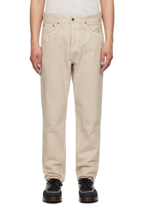 Carhartt Work In Progress Beige Newel Trousers