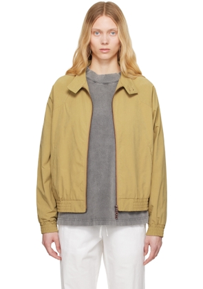 Carter Young Beige Western Harrington Jacket