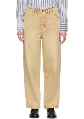 Carter Young Beige Big Ben Jeans
