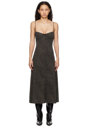 Beaufille Black Ariel Midi Dress