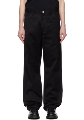 Carhartt Work In Progress Black Simple Trousers