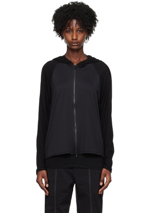 POST ARCHIVE FACTION (PAF) Black Paneled Hoodie