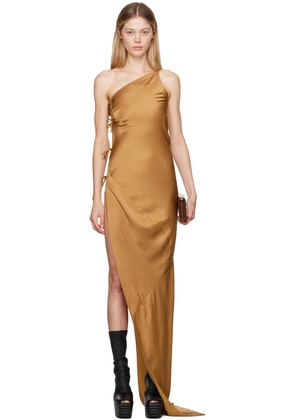 Rick Owens Yellow Porterville Taco Maxi Dress