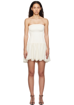 Beaufille Off-White Maro Minidress