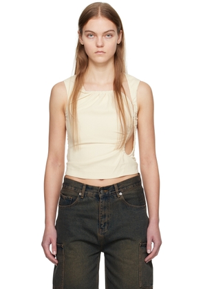 WYNN HAMLYN Off-White Ella Tank Top