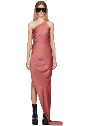 Rick Owens Pink Porterville Taco Maxi Dress