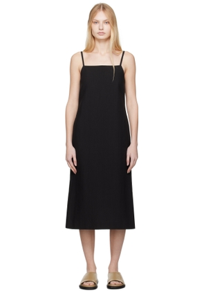 Studio Nicholson Black Danae Midi Dress