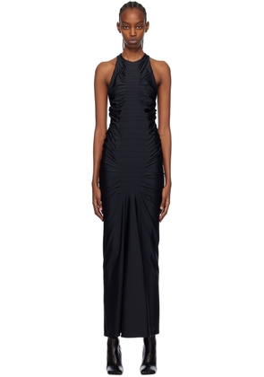 Gauge81 Black Deni Maxi Dress