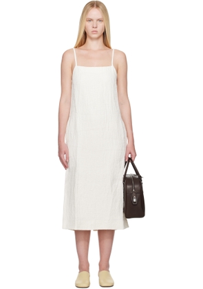 Studio Nicholson Off-White Danae Midi Dress