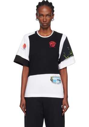 Marine Serre Regenerated Graphic Jersey Layered T-shirt