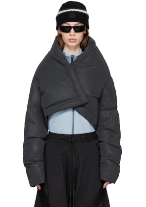 Templa Black Wrap Down Jacket