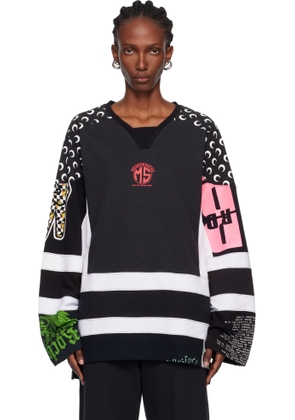 Marine Serre Regenerated Graphic Jersey LS Hockey T-shirt