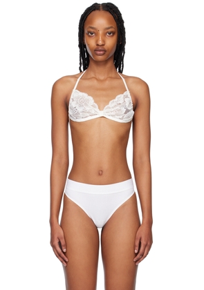 Beaufille White Valadon Bra