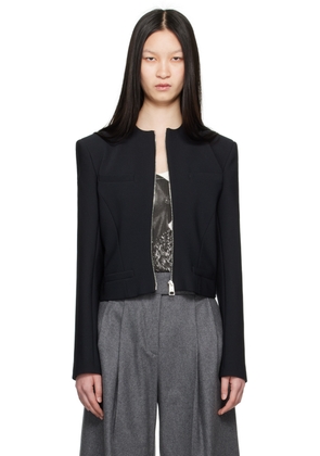 The Attico Black Zip jacket