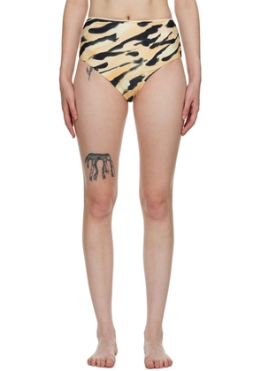 Nanushka Beige Bente Bikini Bottoms