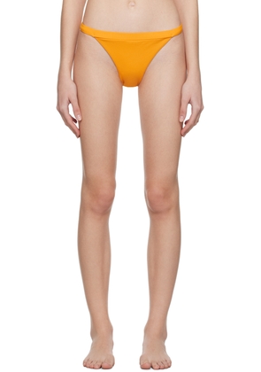 Nanushka Orange High-Cut Bikini Bottoms