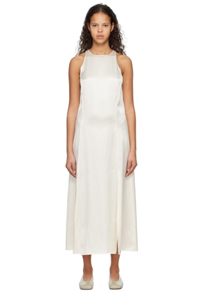 Loulou de Saison Off-White Mina Midi Dress