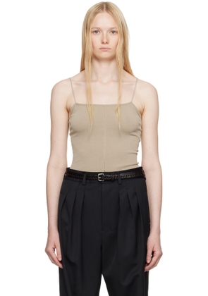 LEMAIRE Beige Straps Tank Top