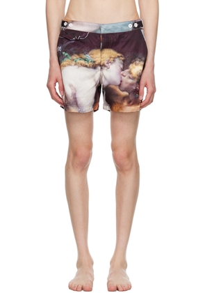 Vivienne Westwood Multicolor Classic Boxer Swim Shorts