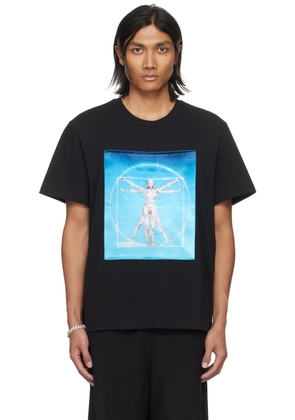 Stella McCartney Black Vitruvian Woman T-Shirt