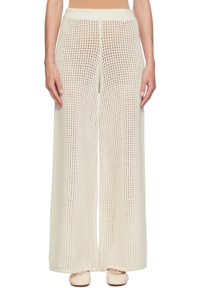 LISA YANG Off-White Mei Lounge Pants