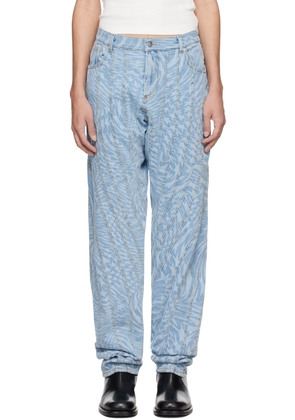 Mugler Blue Star Jeans