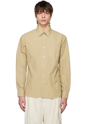 Officine Générale Khaki Benoit Shirt