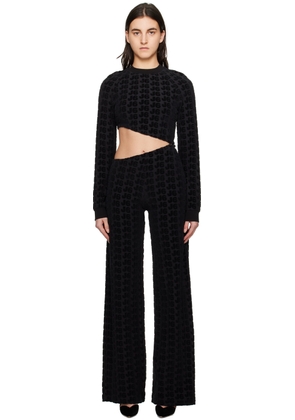 J6 Black Detachable Jumpsuit