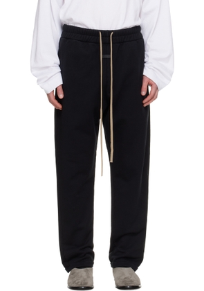 Fear of God Black Relaxed Sweatpants