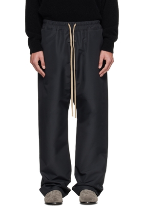 Fear of God Black Technical Split Knee Lounge Pants