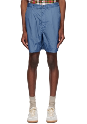 BEAMS PLUS Blue Belted Shorts