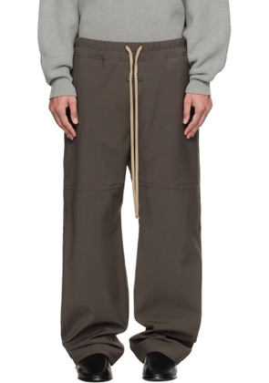 Fear of God Brown Split Knee Lounge Pants