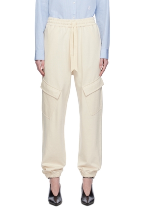 Jil Sander Off-White Cargo Pocket Lounge Pants