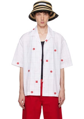 JACQUEMUS White La Casa 'La chemise Jean' Shirt