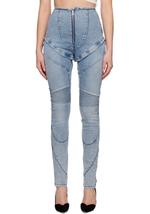 J6 Blue Faded Jean