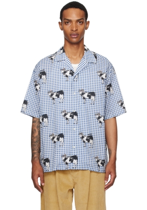 Moschino Blue Archive Cow Shirt