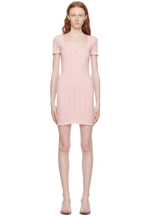 alexanderwang.t Pink Hardware Minidress
